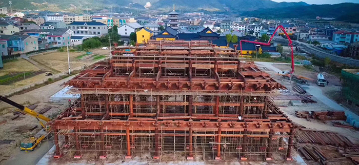 古建筑设计与现代公司建筑布局的历史韵味与现代气息